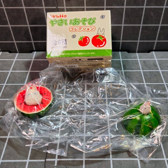 Studio Ghibli My Neighbor Totoro Vegetable Play Figure Collection WATERMELON - Picture 1 of 6